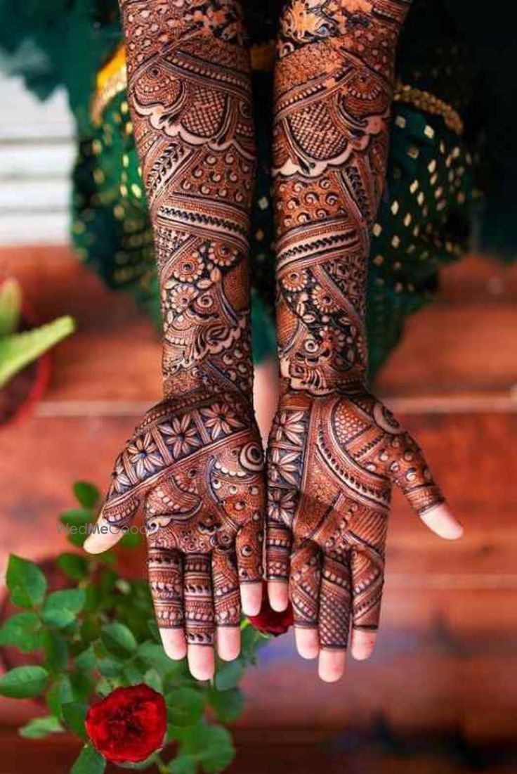 Photo From Bridal Mehandi Design - By Aneesh Mehandi Art