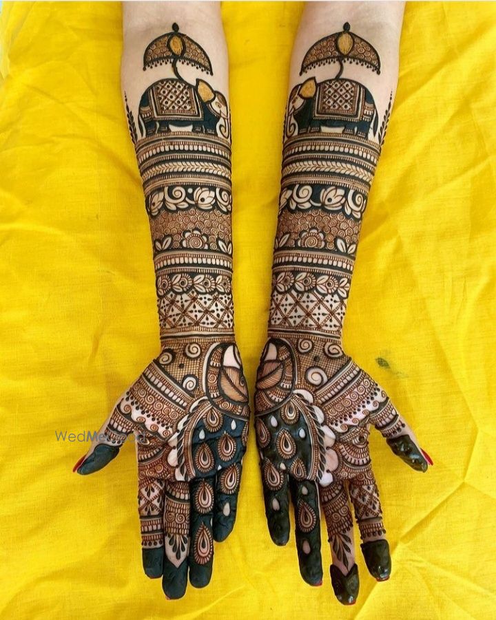 Photo From Bridal Mehandi Design - By Aneesh Mehandi Art