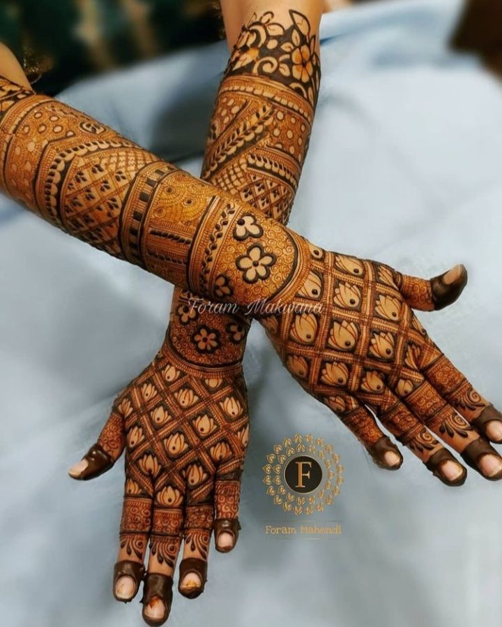 Photo From Bridal Mehandi Design - By Aneesh Mehandi Art