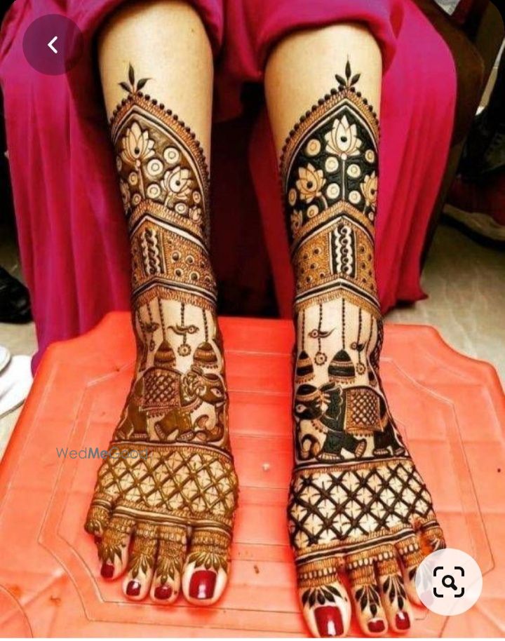 Photo From Bridal Mehandi Design - By Aneesh Mehandi Art