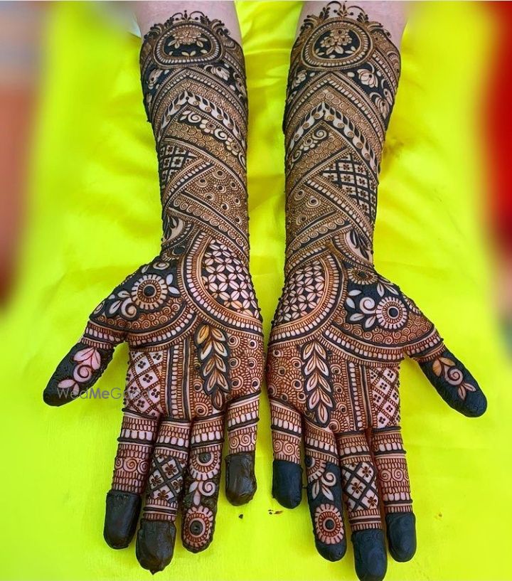 Photo From Bridal Mehandi Design - By Aneesh Mehandi Art