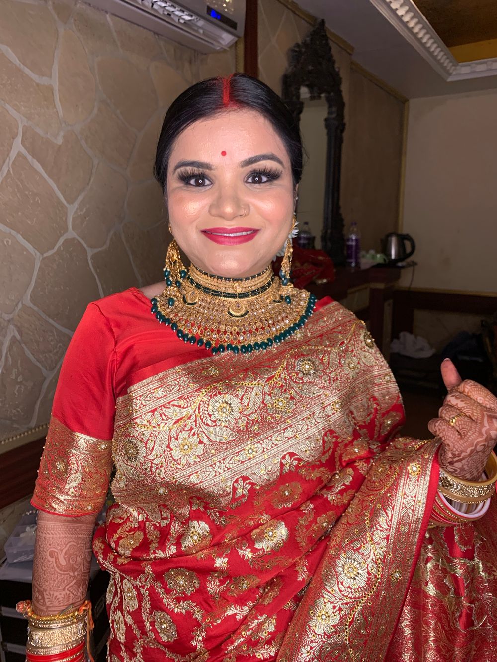 Photo From Deepa for her wedding - By Aayushi Makeovers