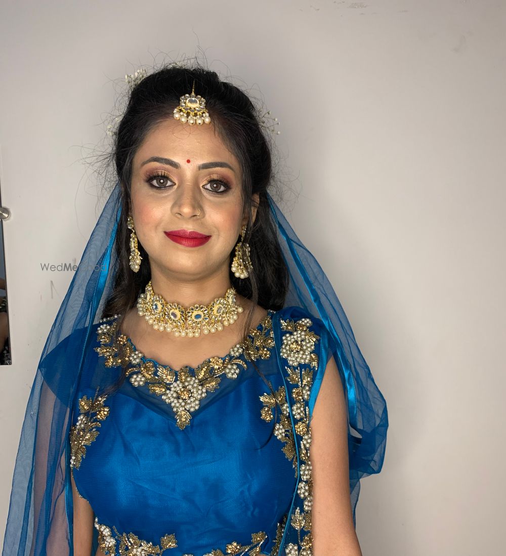 Photo From Muskan for her engagement - By Aayushi Makeovers