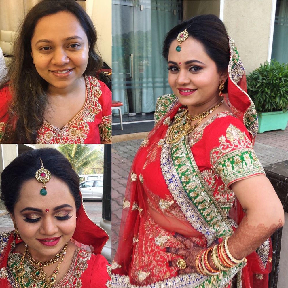 Photo From Soft cut crease makeup for a Day Wedding_Gujrati Bride Veena - By Nivritti Chandra