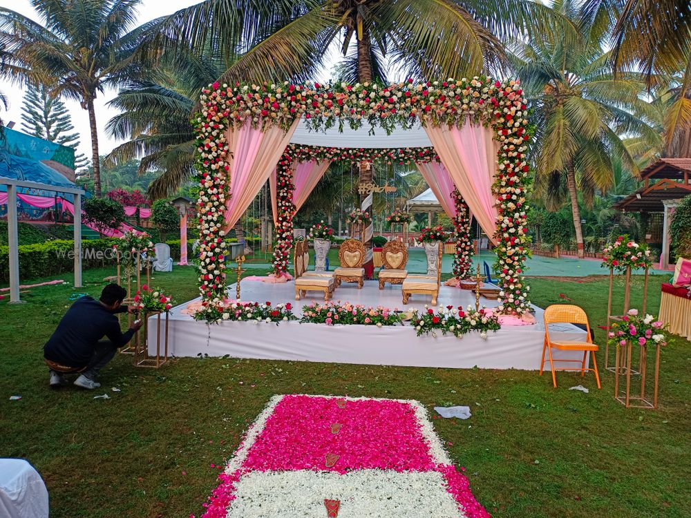 Photo From outdoor wedding Bangalore ( Gobi guddu resort) - By Decor by Aditya