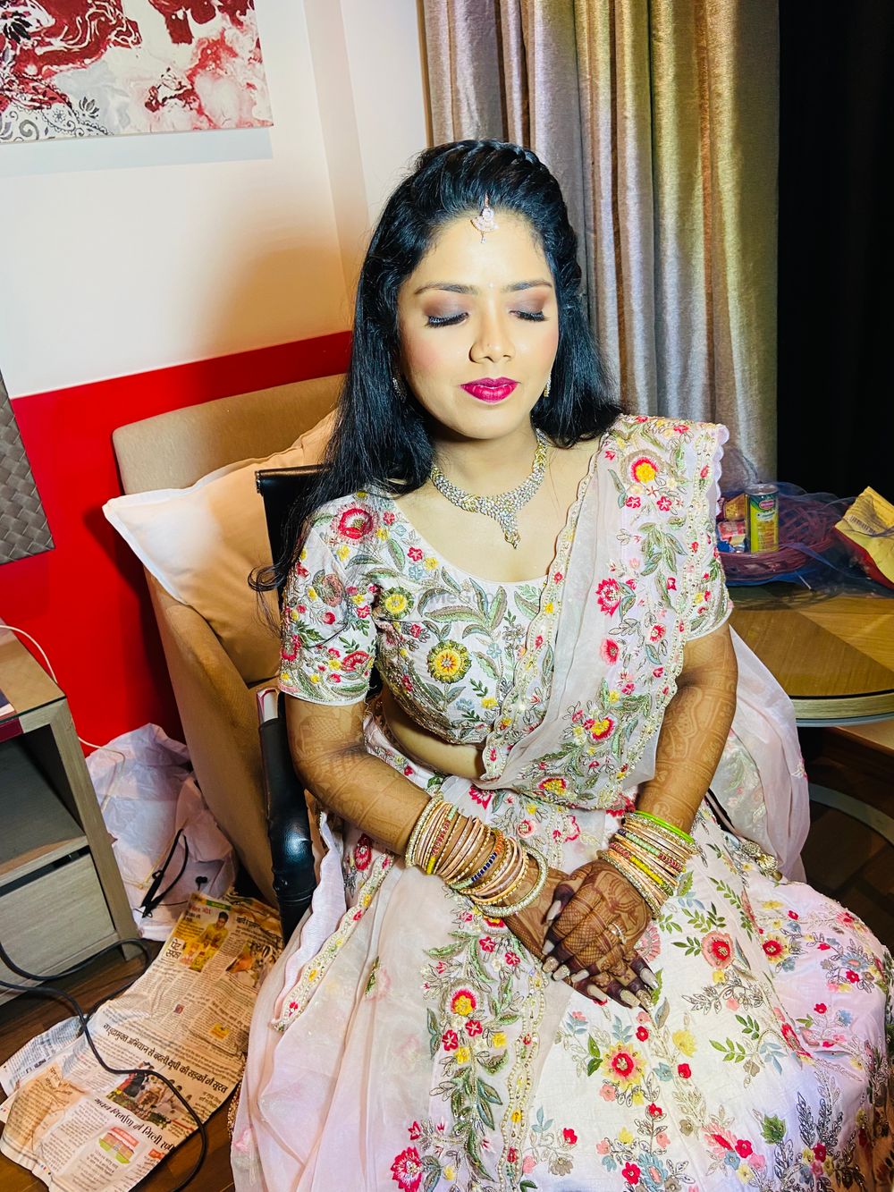 Photo From Radhika’s sangeet  - By Makeover by Vaishalii