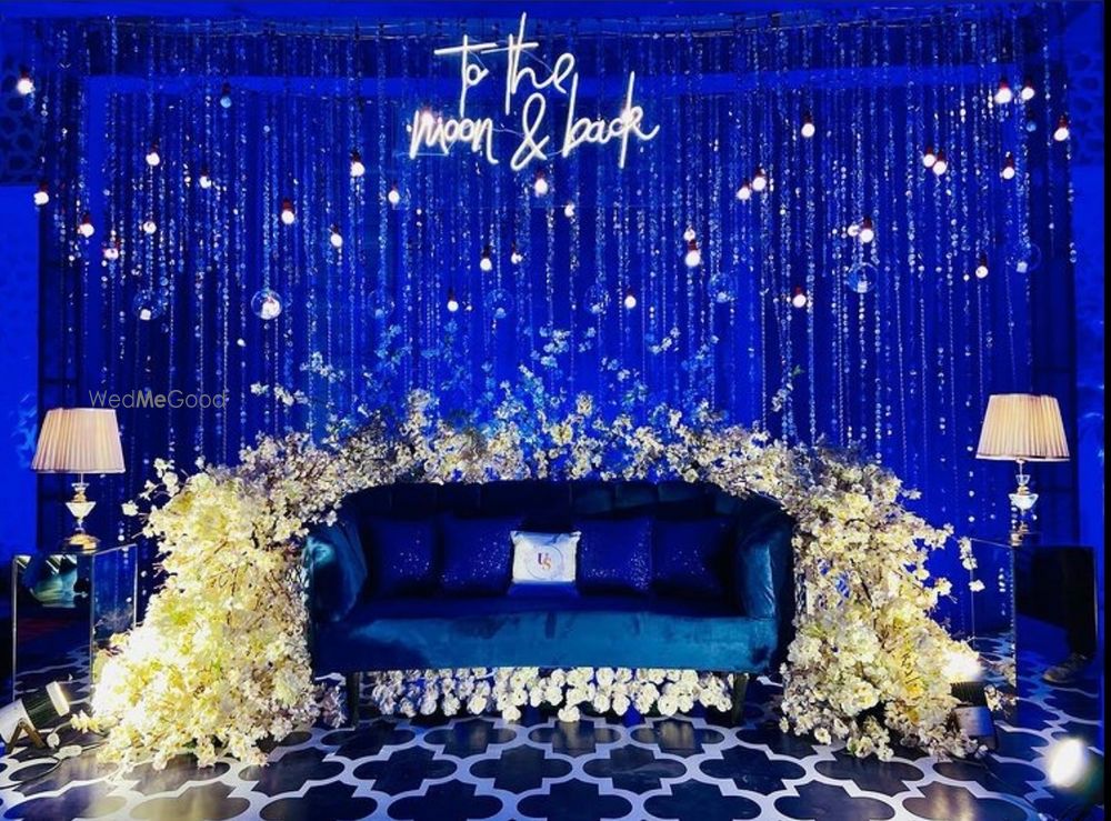 Photo From Blue Theme Decor - By V For Wedding