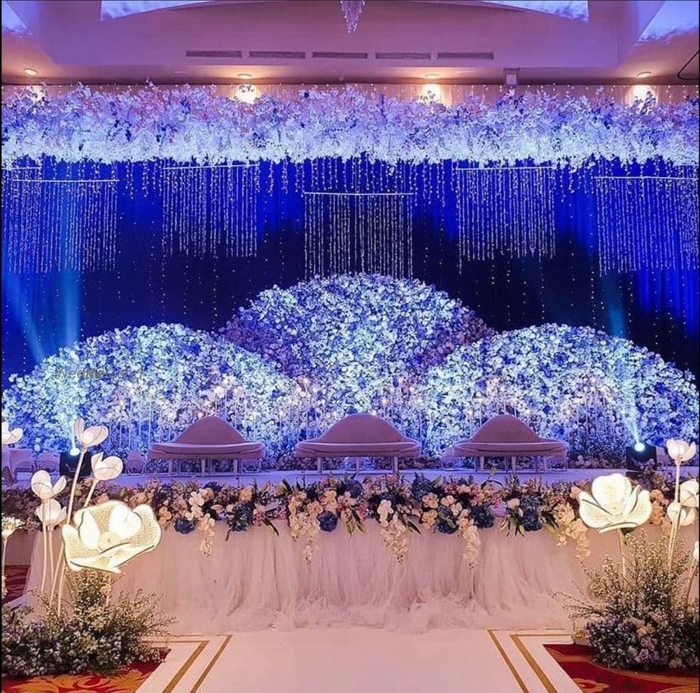 Photo From Blue Theme Decor - By V For Wedding