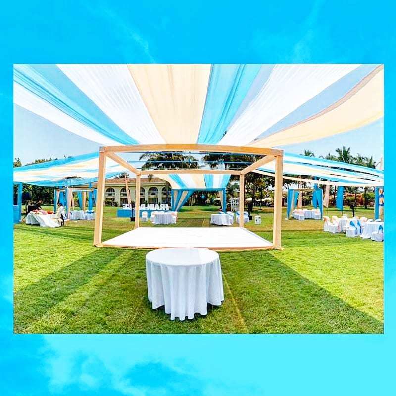 Photo From Blue Theme Decor - By V For Wedding