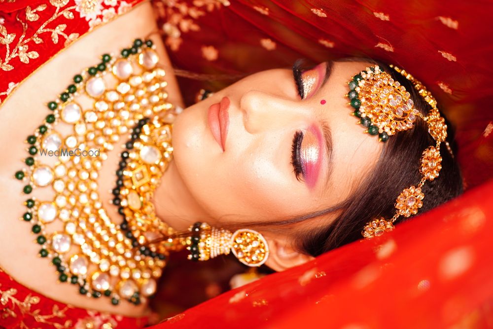 Photo From bride makeup - By SK Beauty Care