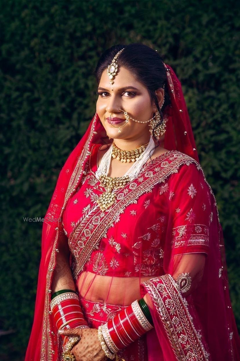 Photo From Reecha wedding - By Makeup by Simran Mahajan