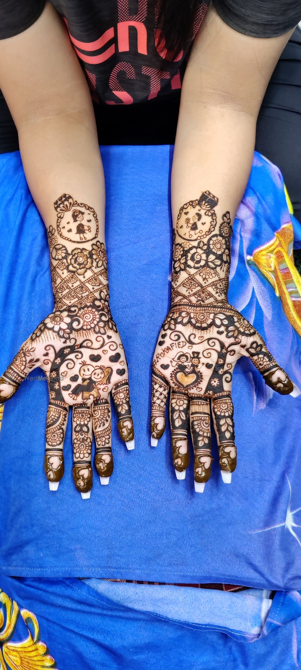 Photo From engagement mehendi - By Samm Mehndi Artist