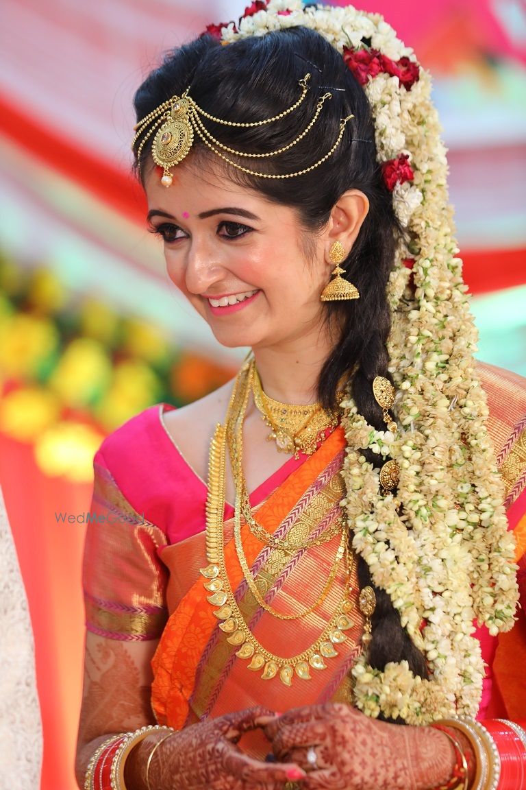 Photo From Shreya South Indian Wedding - By Surbhi Make Up Artist