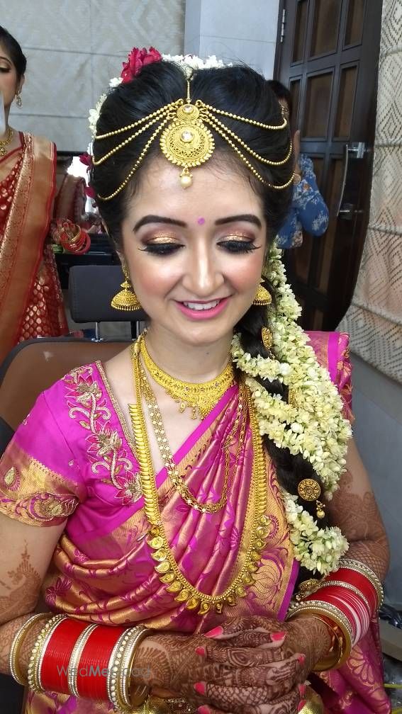 Photo From Shreya South Indian Wedding - By Surbhi Make Up Artist