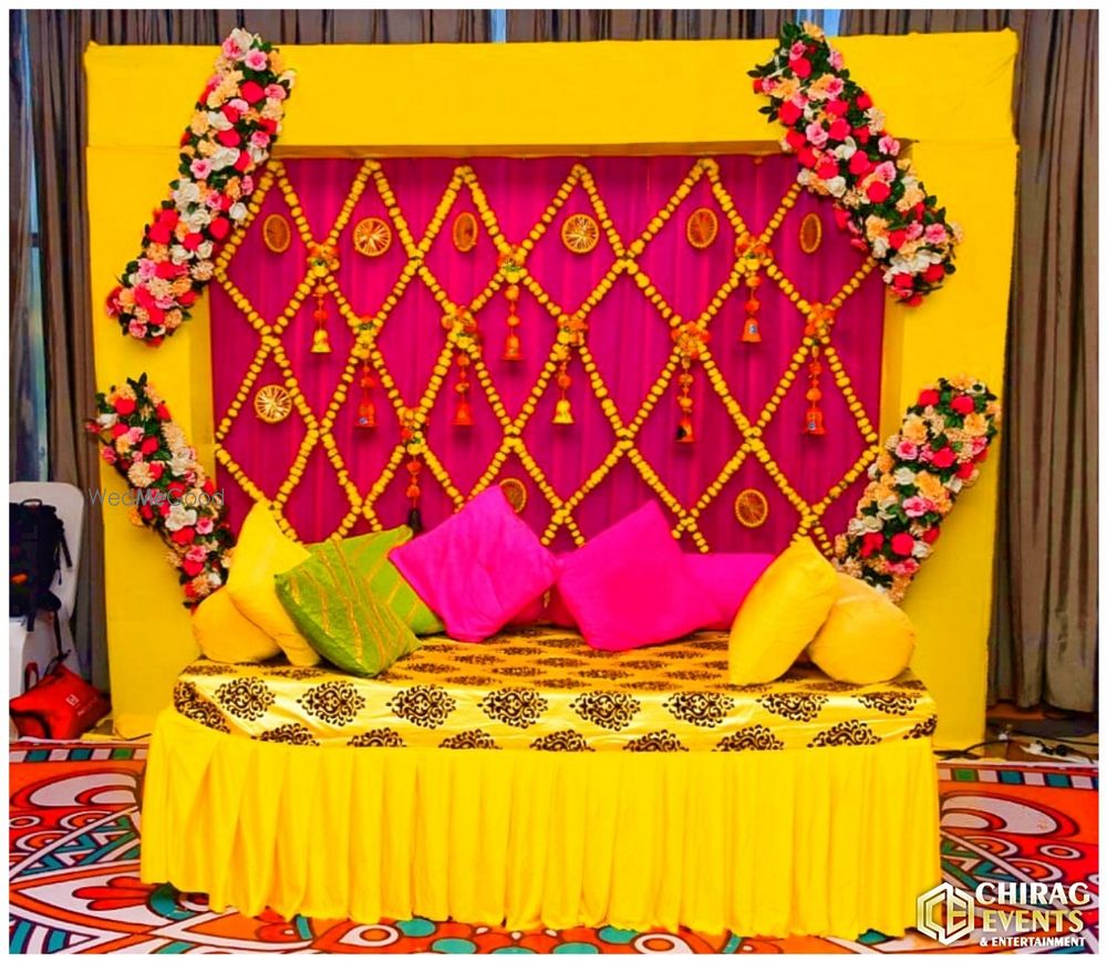 Photo From Latest Haldi Decor Ideas - By Chirag Events and Entertainment