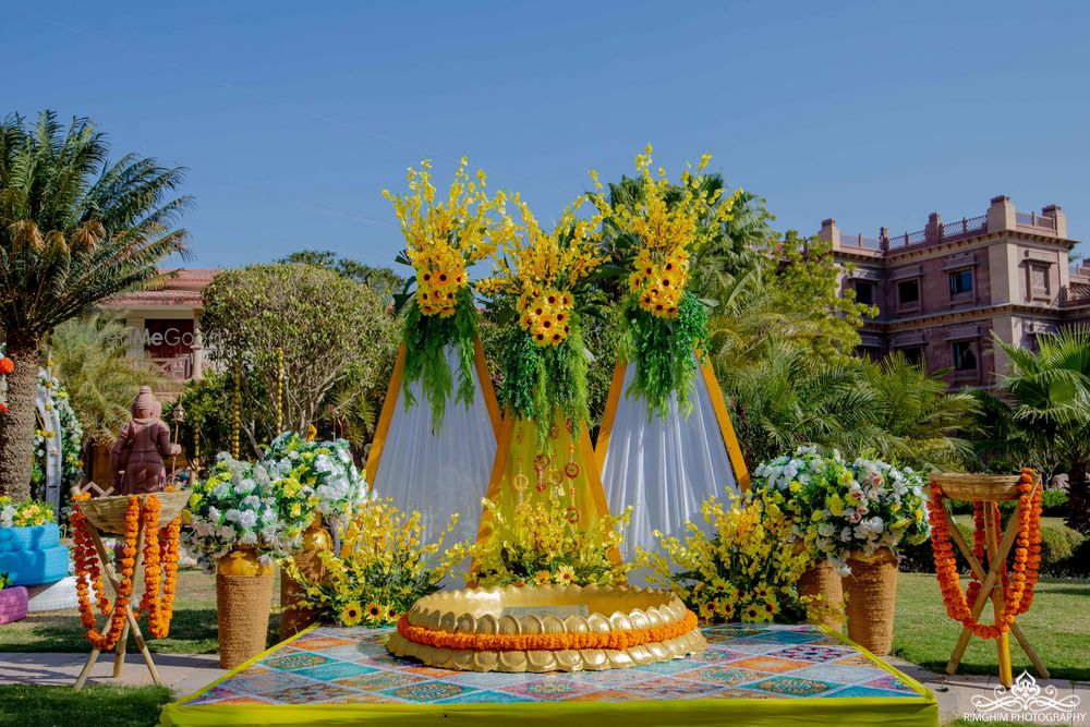 Photo From Latest Haldi Decor Ideas - By Chirag Events and Entertainment