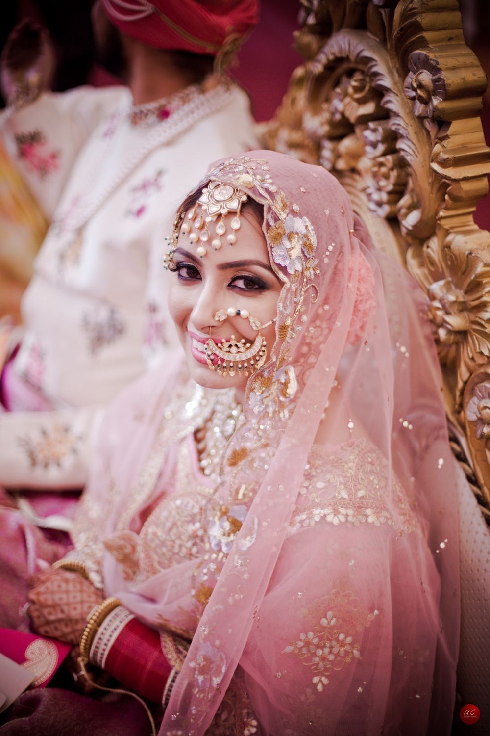 Photo of Oversized vintage bridal Nath