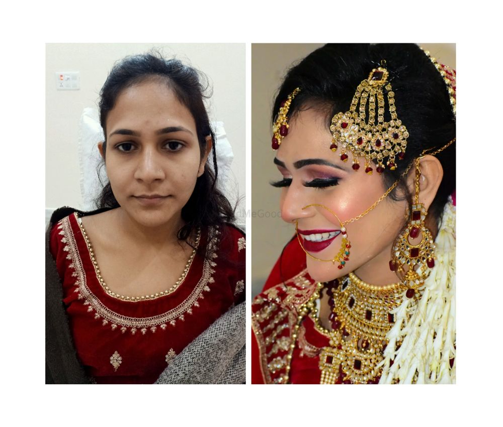 Photo From bridal makeup - By Beauty Home Professional Makeup Artist