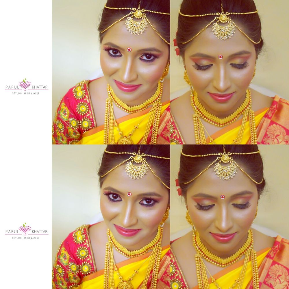 Photo From smitha Reception - By Parul Khattar Makeup Artist
