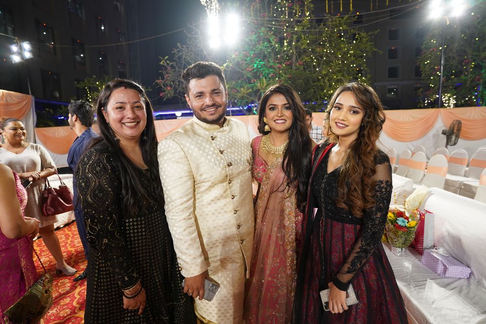 Photo From Celebrity Sonal Kaushal's Reception - By Jyotsna Arora Makeovers