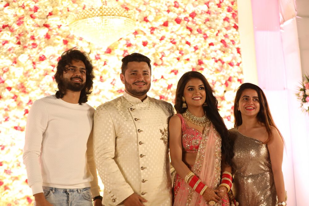 Photo From Celebrity Sonal Kaushal's Reception - By Jyotsna Arora Makeovers