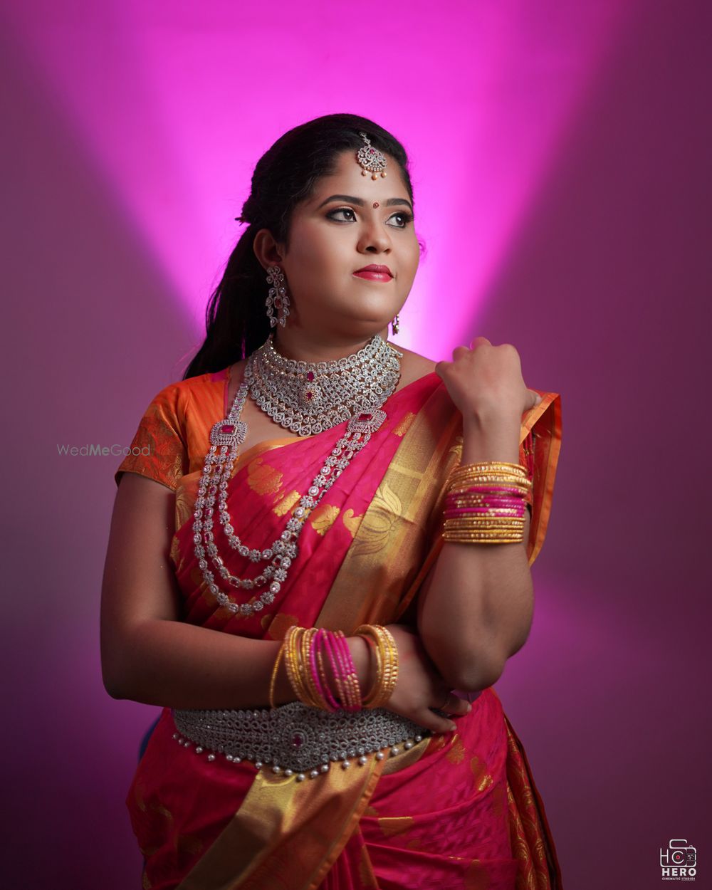 Photo From saree bridal makeover - By Hero Cinematic Studios