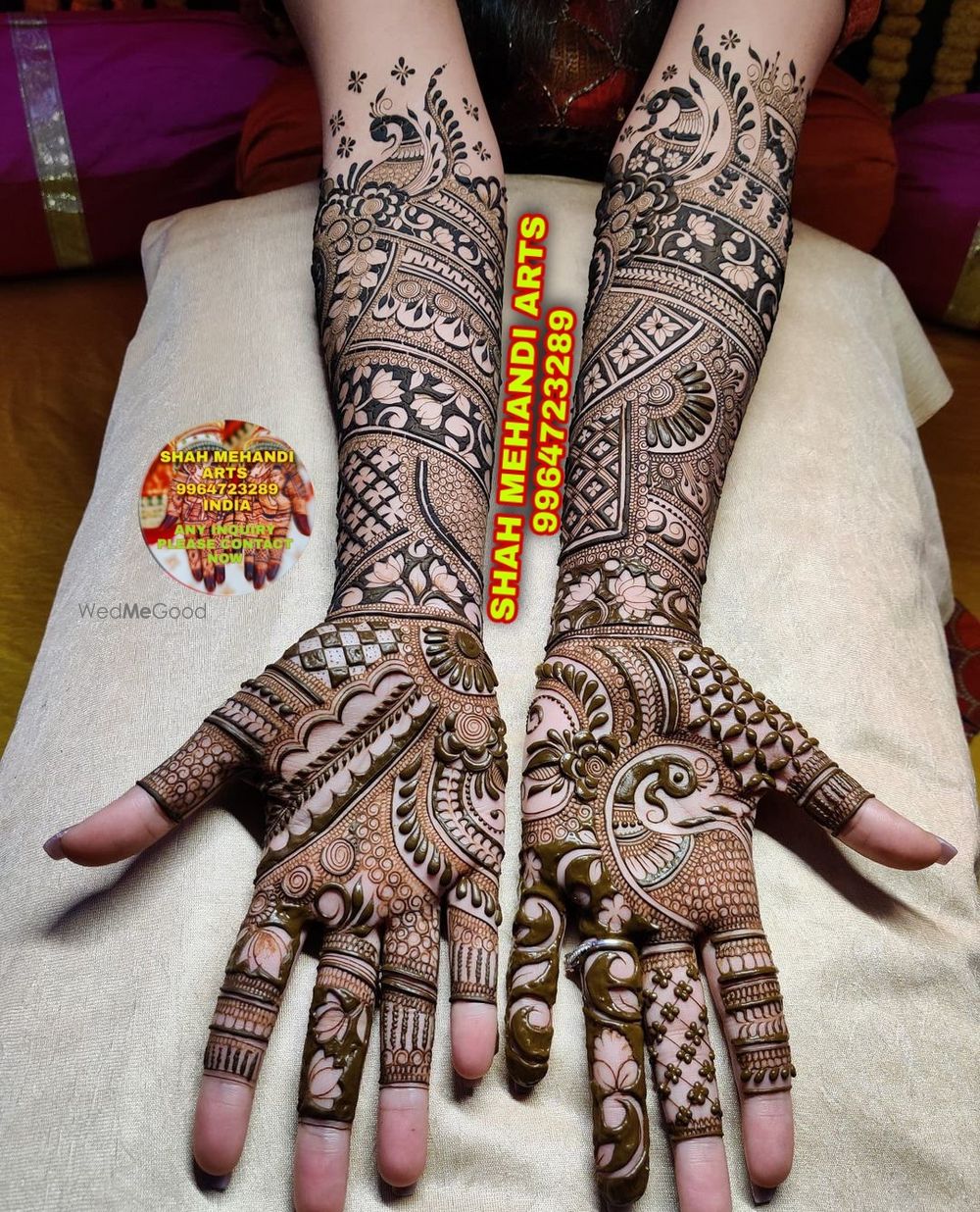 Photo From BRIDAL SPECIALIST BANGALORE 2022 - By Shah Mehandi Arts