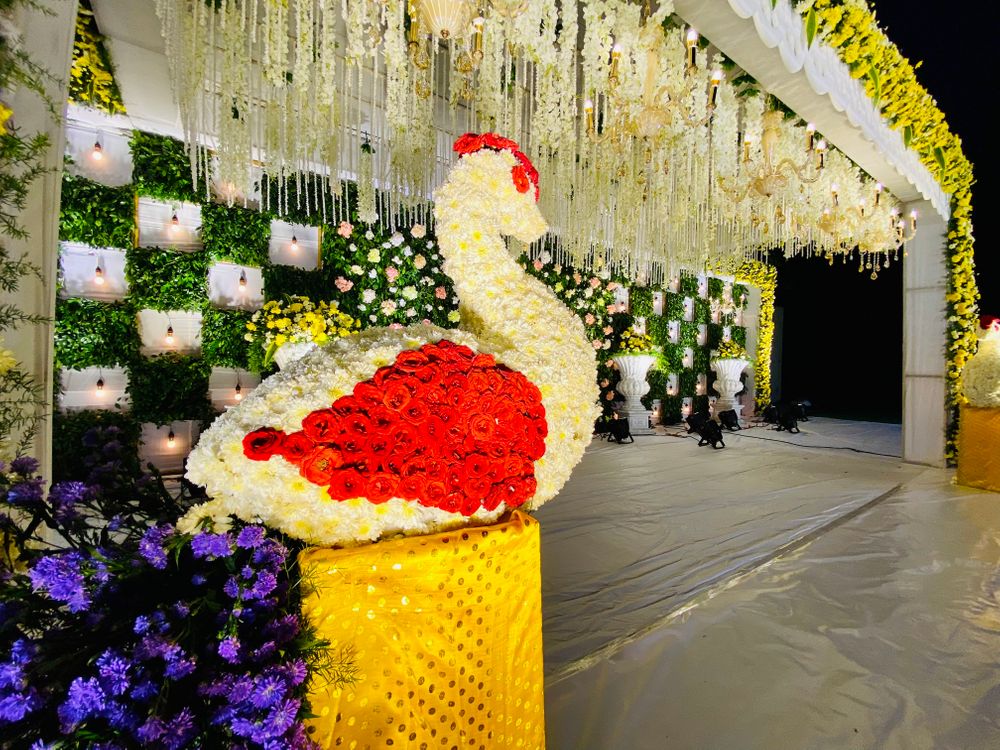 Photo From Reception decors - By Sai Prasanna Anjaneya Flower Decoration