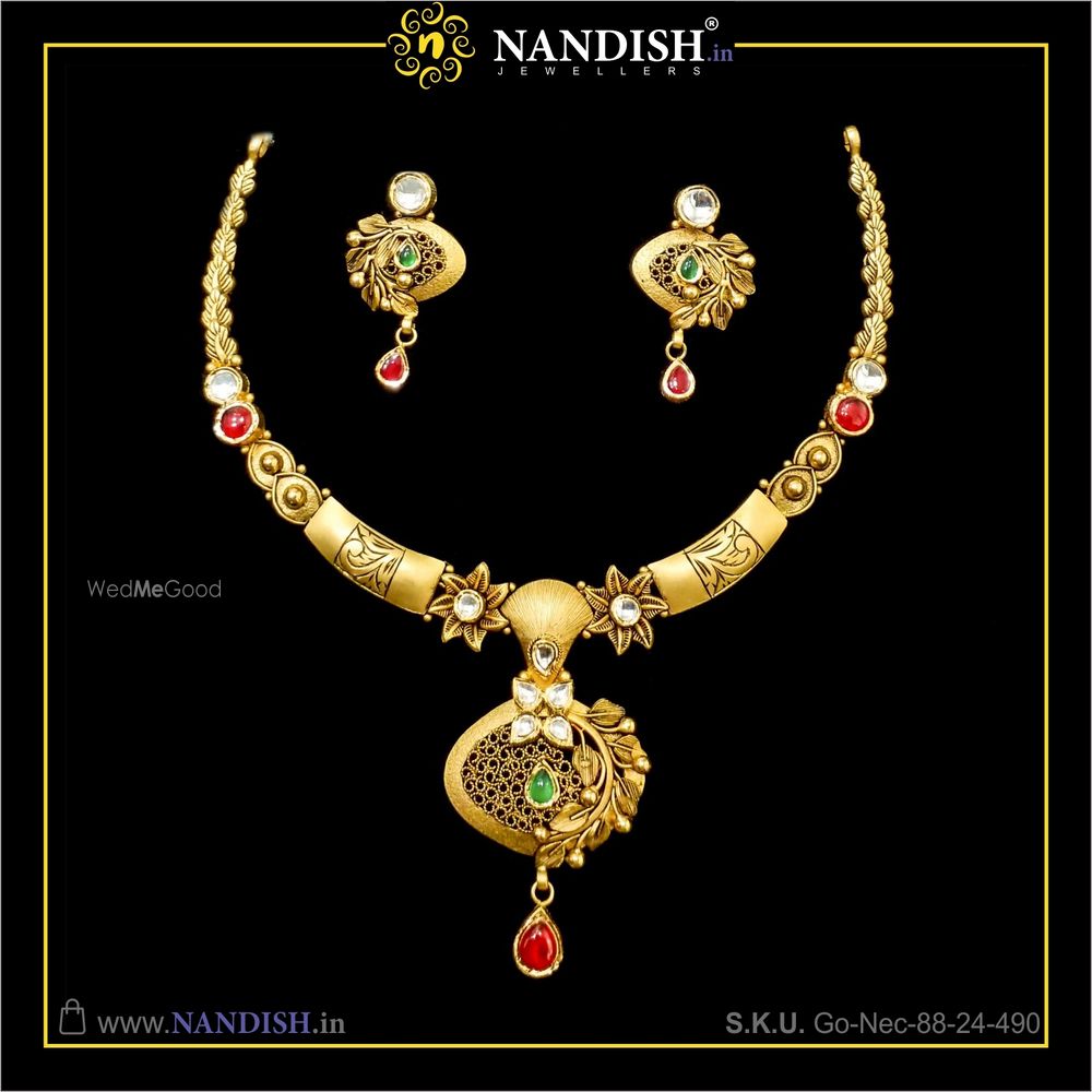 Photo From Gold Necklace - By Nandish Jewellers