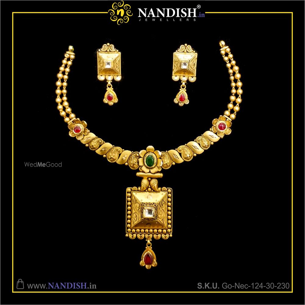 Photo From Gold Necklace - By Nandish Jewellers