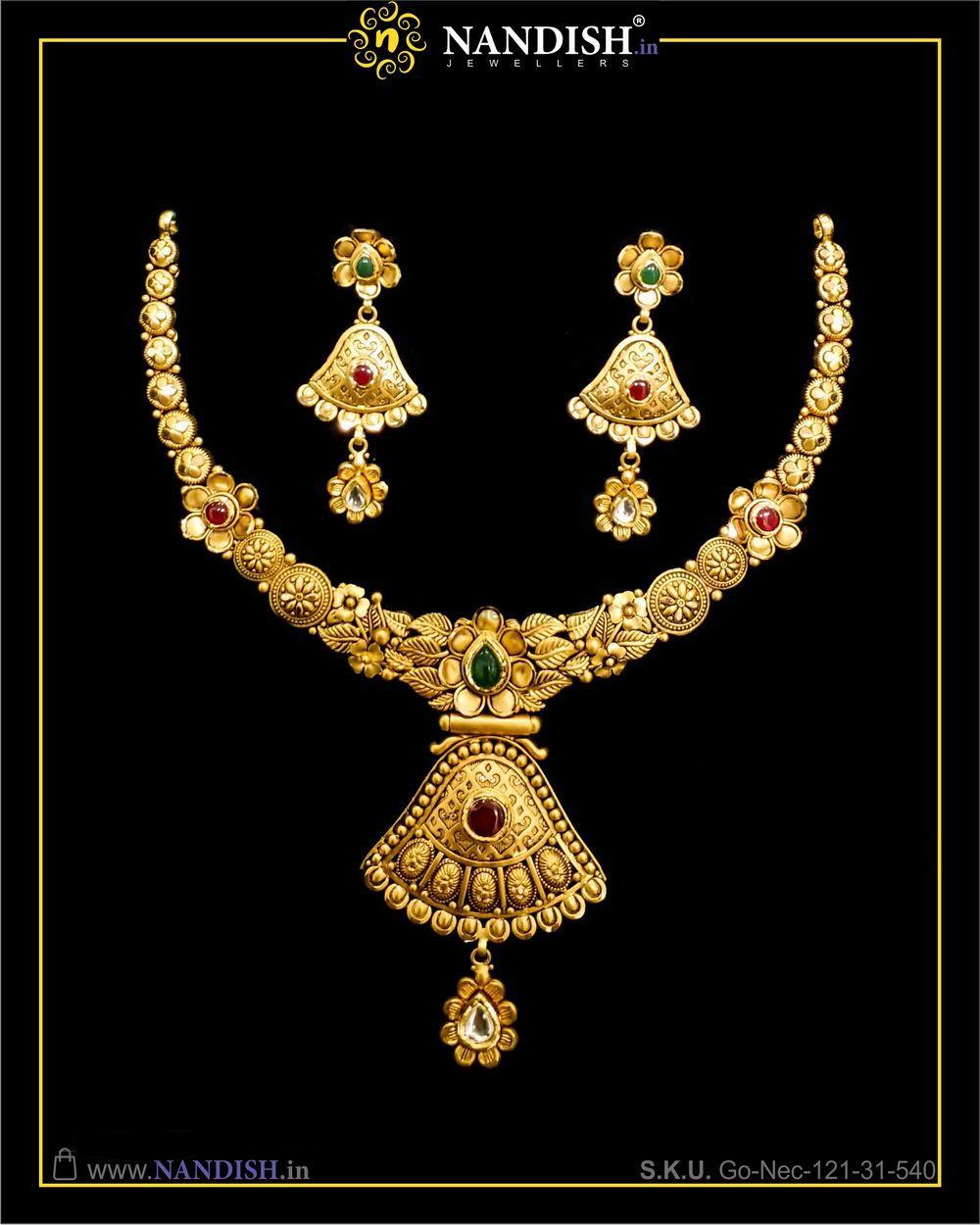 Photo From Gold Necklace - By Nandish Jewellers