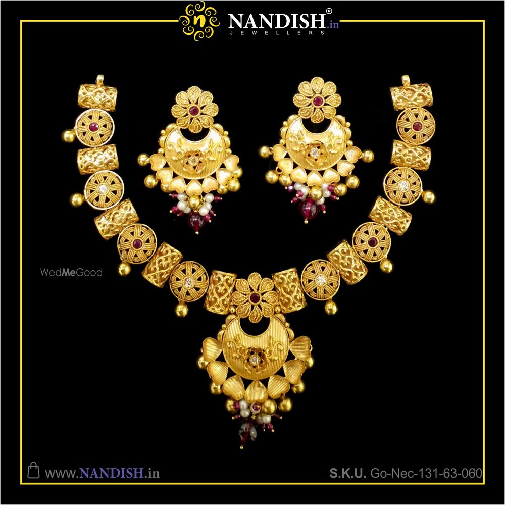 Photo From Gold Necklace - By Nandish Jewellers