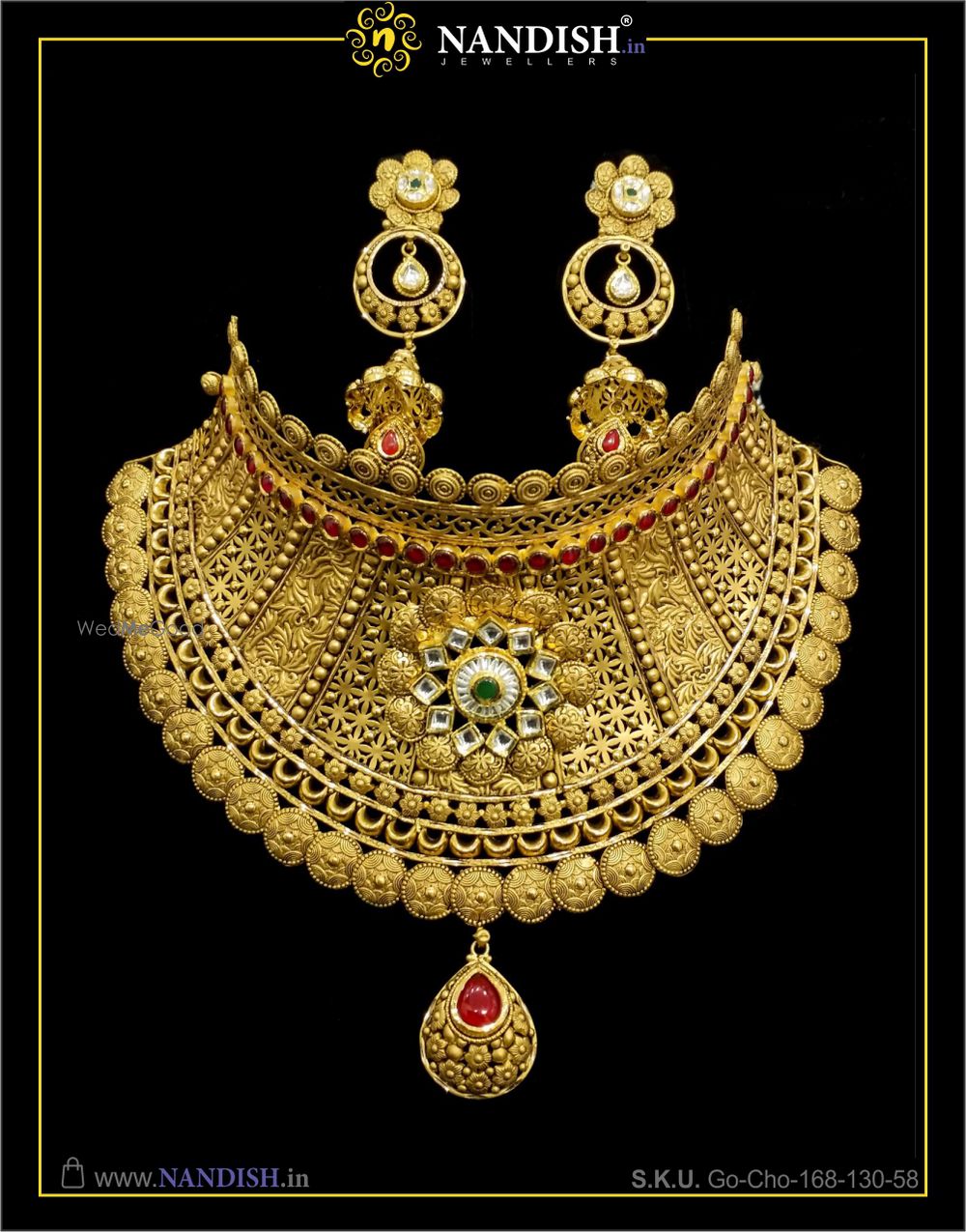 Photo From Gold Choker Necklace - By Nandish Jewellers