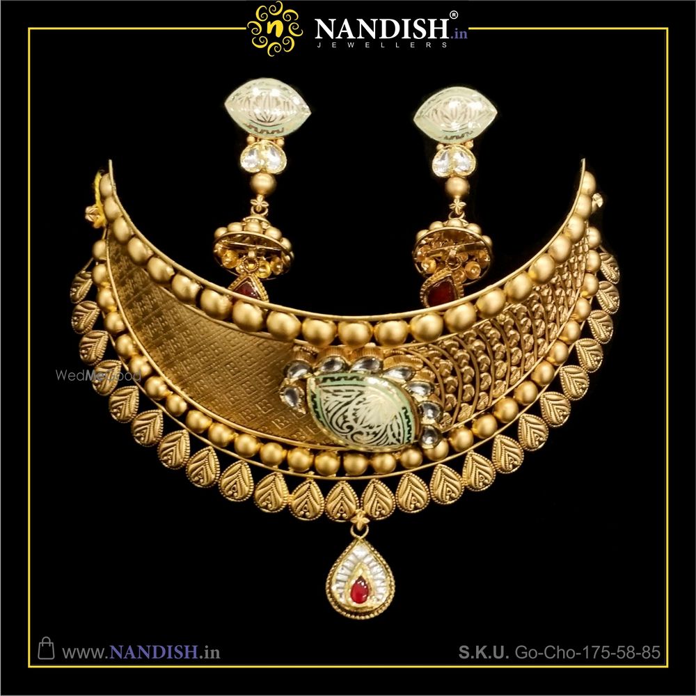 Photo From Gold Choker Necklace - By Nandish Jewellers