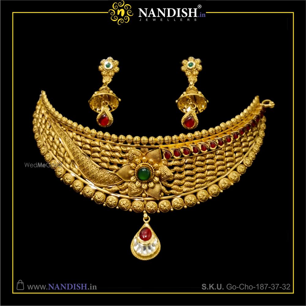 Photo From Gold Choker Necklace - By Nandish Jewellers