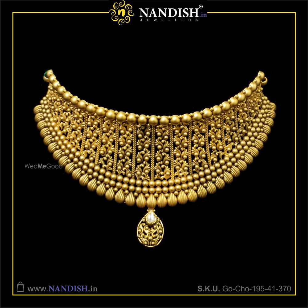 Photo From Gold Choker Necklace - By Nandish Jewellers