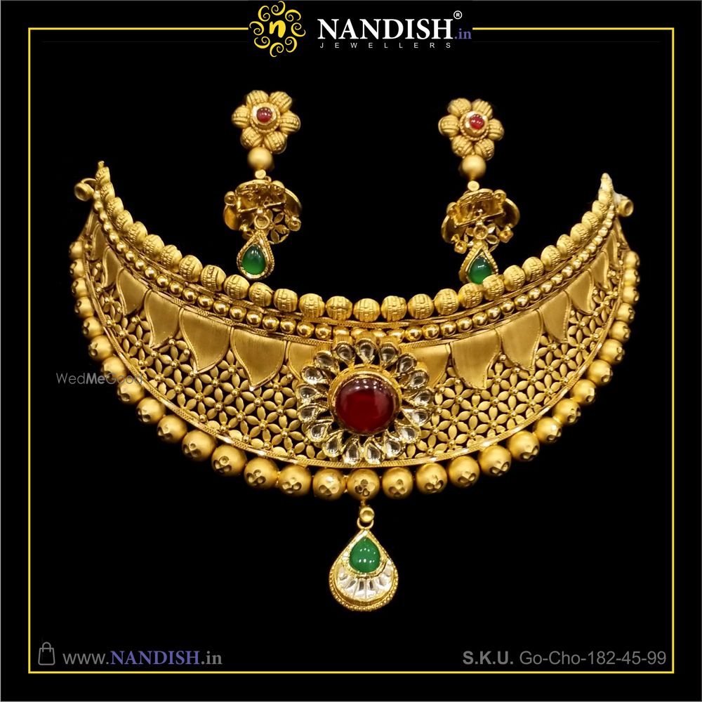 Photo From Gold Choker Necklace - By Nandish Jewellers