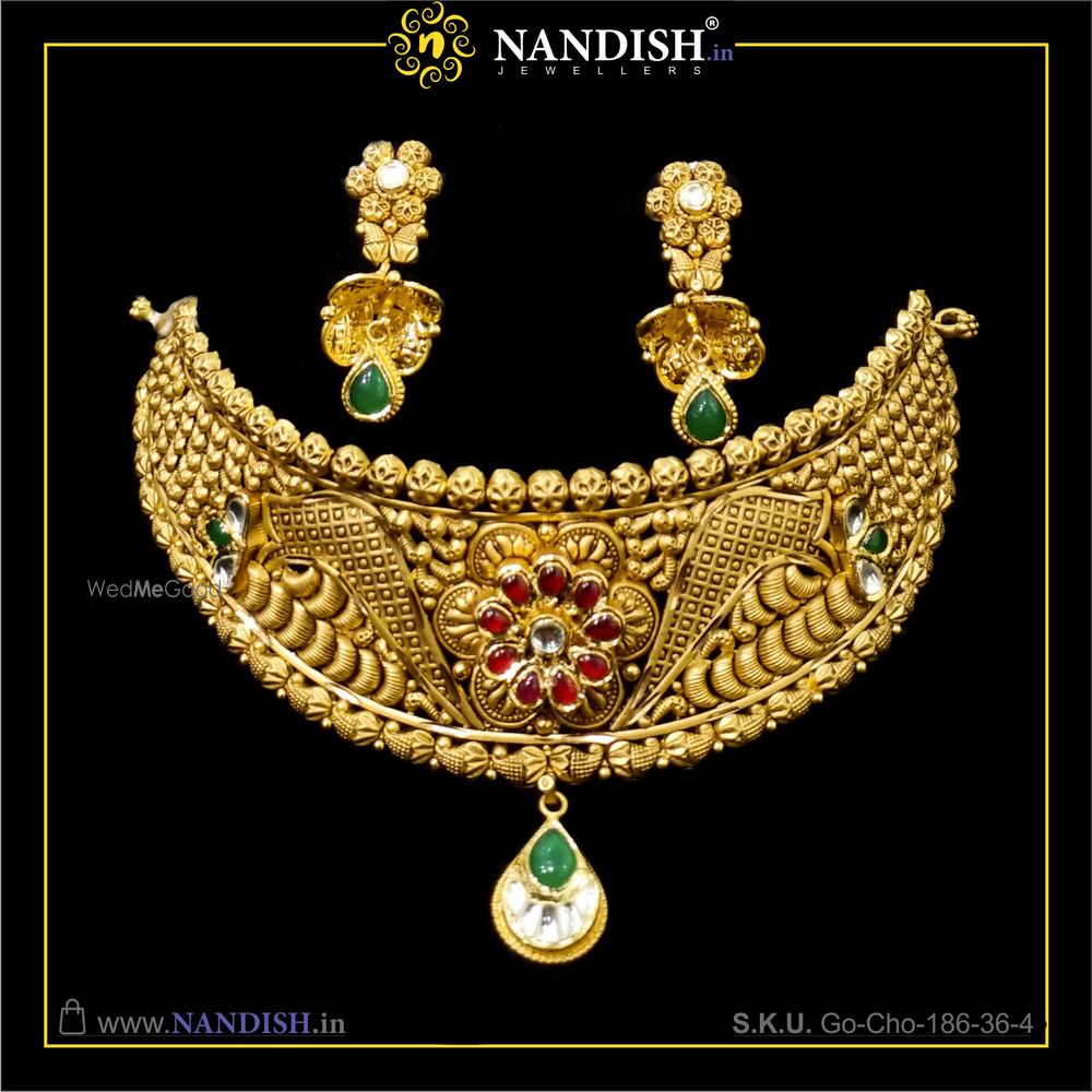 Photo From Gold Choker Necklace - By Nandish Jewellers