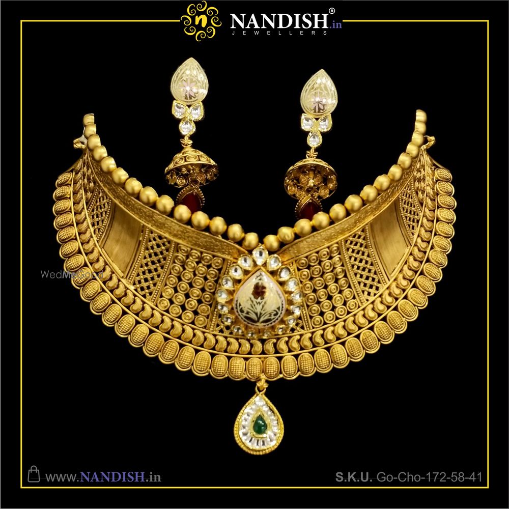 Photo From Gold Choker Necklace - By Nandish Jewellers