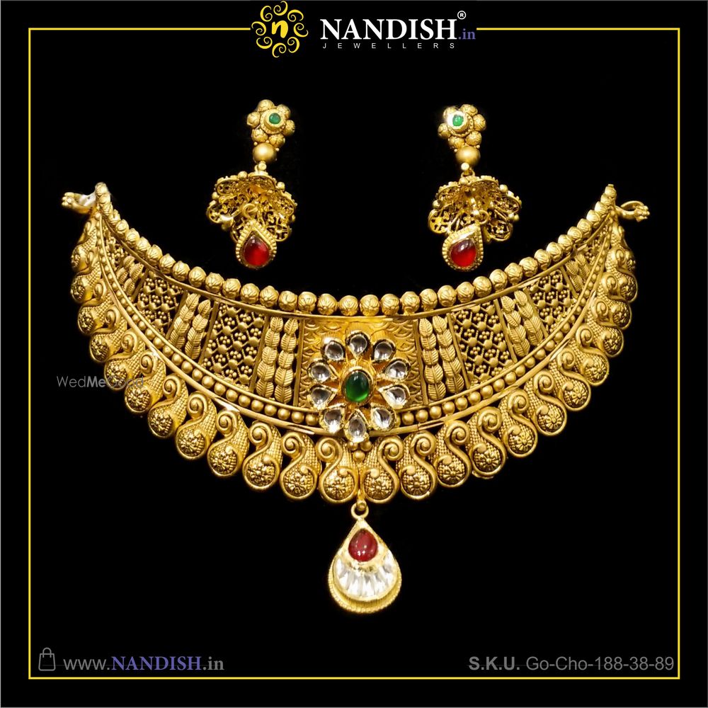 Photo From Gold Choker Necklace - By Nandish Jewellers