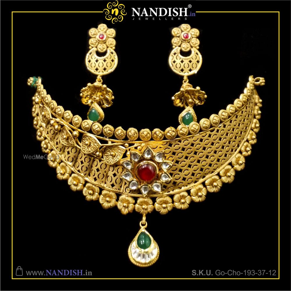 Photo From Gold Choker Necklace - By Nandish Jewellers