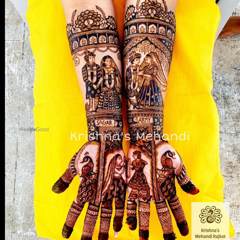 Photo From Bridal mehandi - By Krishna's Mehandi Rajkot