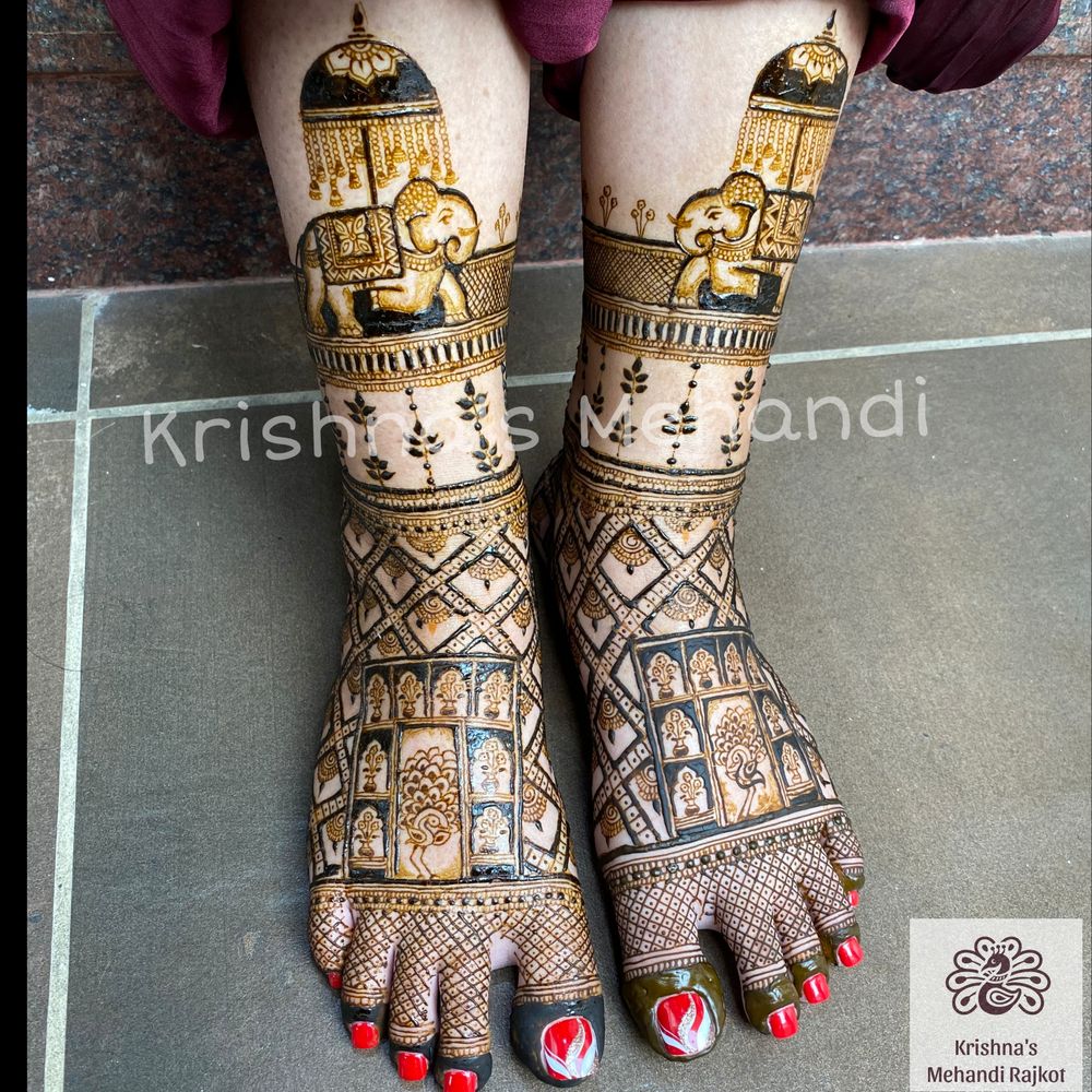 Photo From Bridal mehandi - By Krishna's Mehandi Rajkot