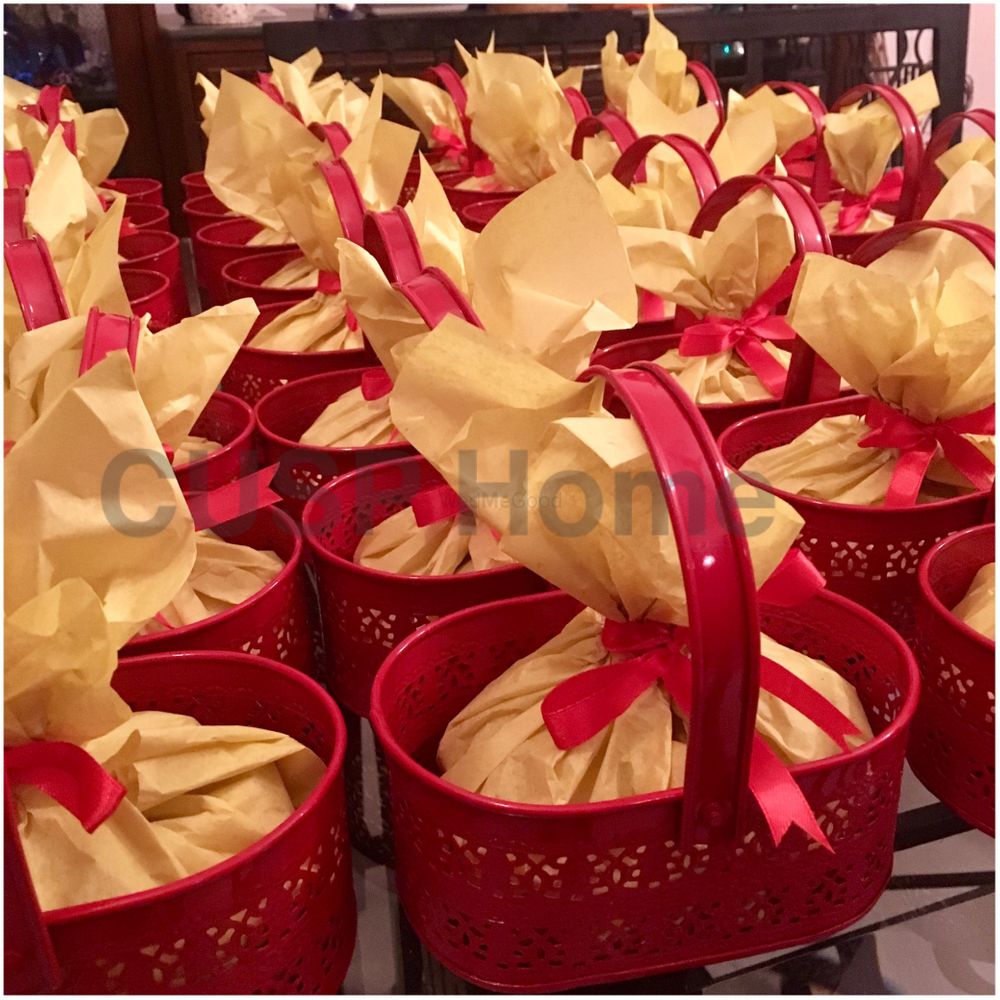 Photo From Chocolate Money bag baskets - By Cusp