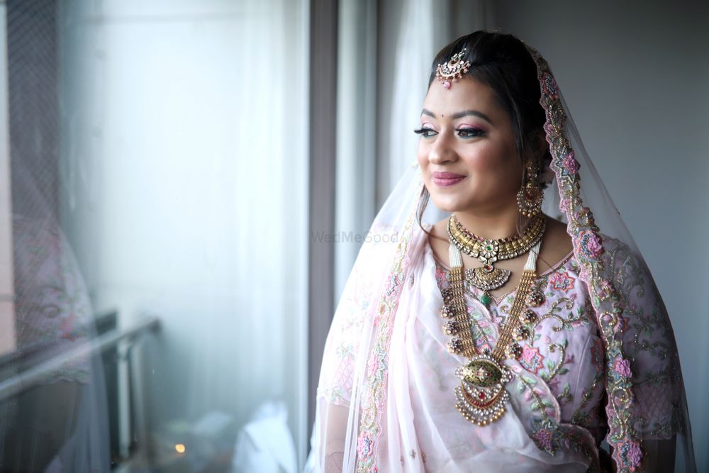 Photo From Dhwani wedding look - By Sneha SK Makeovers