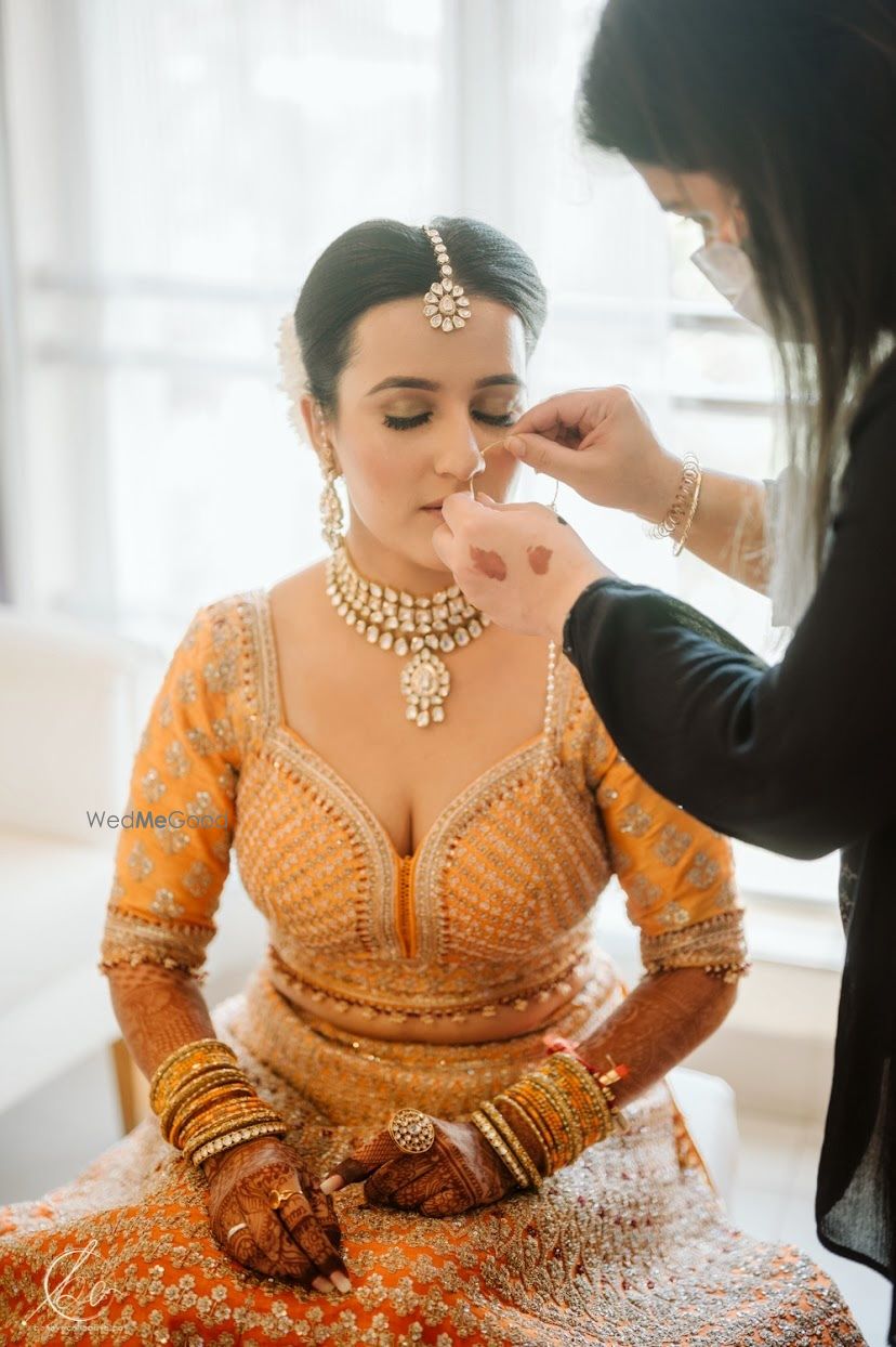 Photo From Bride Manvi - By Nikita Gaur Makeovers