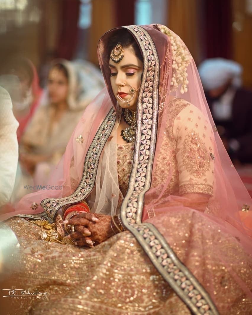 Photo From Morning Punjabi Bride  Gurpreet Kaur  - By Vrinda Makeovers