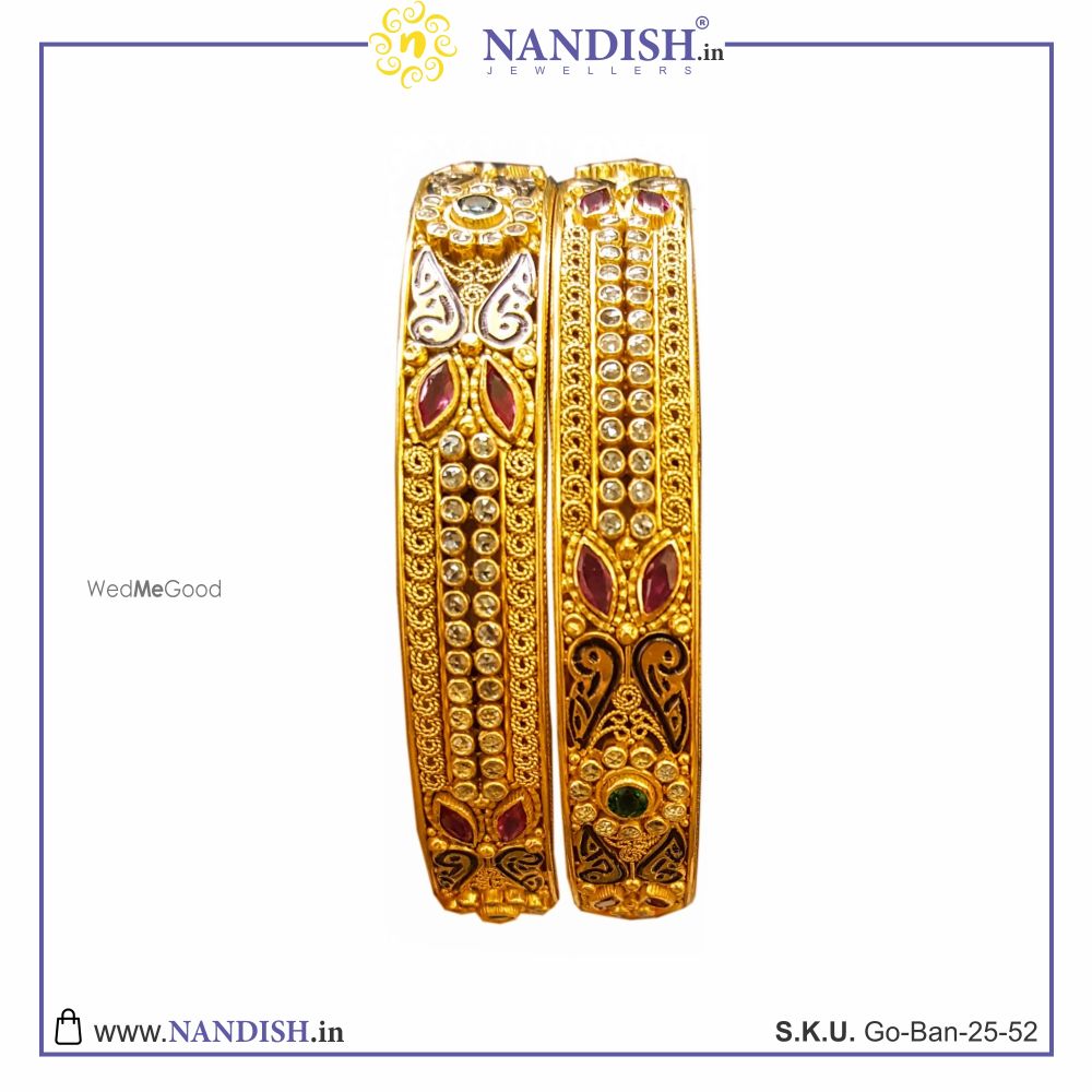 Photo From Bridal Bangles Set - By Nandish Jewellers