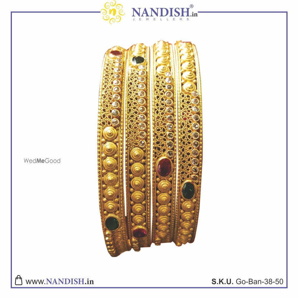 Photo From Bridal Bangles Set - By Nandish Jewellers