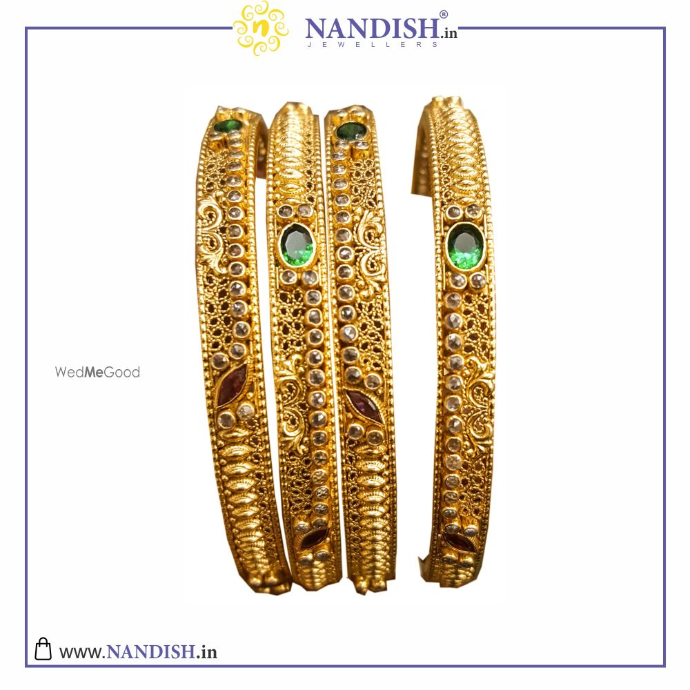 Photo From Bridal Bangles Set - By Nandish Jewellers